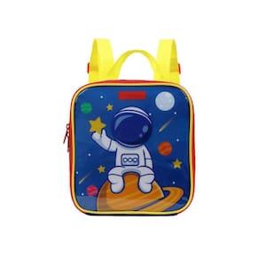 Lancheira Térmica Astronauta Azul 20cm x 22cm x 10cm - 200g