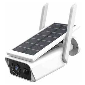 Câmera Solar Ip Wireless Wi-Fi Full Hd 1080P Fazendas Casas