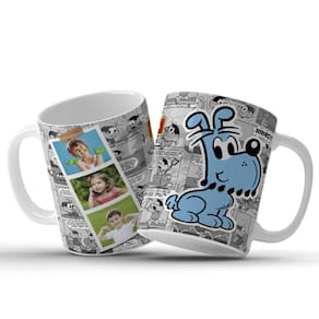 Caneca Turma da Monica Personalizada em Cerâmica 325ML