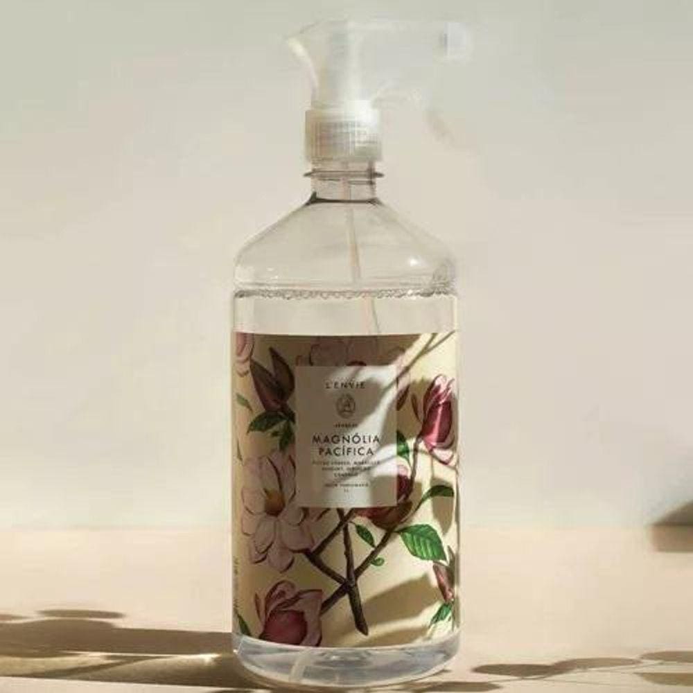 Água Perfumada Magnólia Pacífica 1L- Lenvie