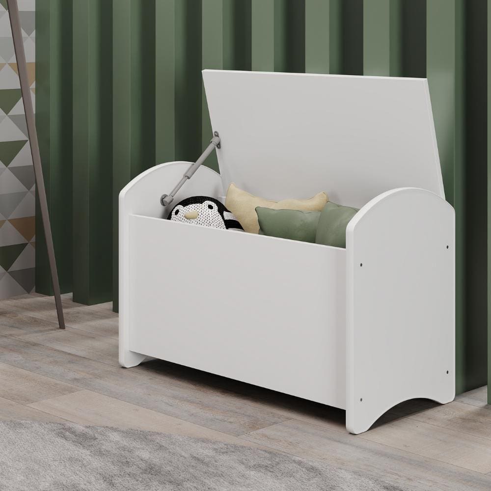 Baú Infantil 50,5x70,5x39,5cm Movelbras Branco
