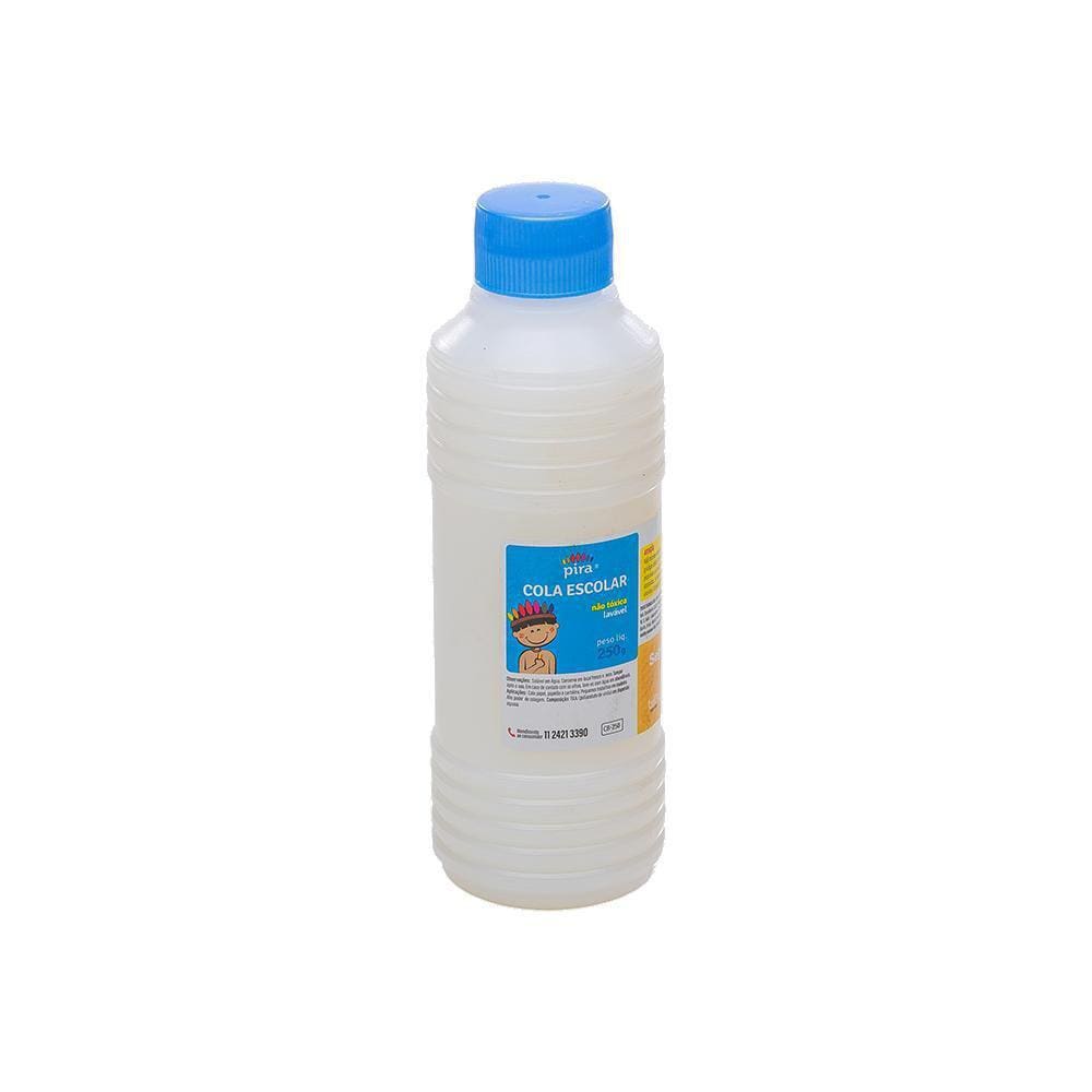 Cola Branca Escolar Líquida 250Gr Piratininga