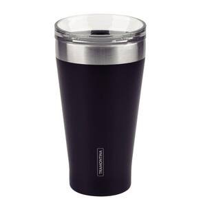 Copo Térmico Tramontina Preto Com Tampa 550 Ml 61646/505