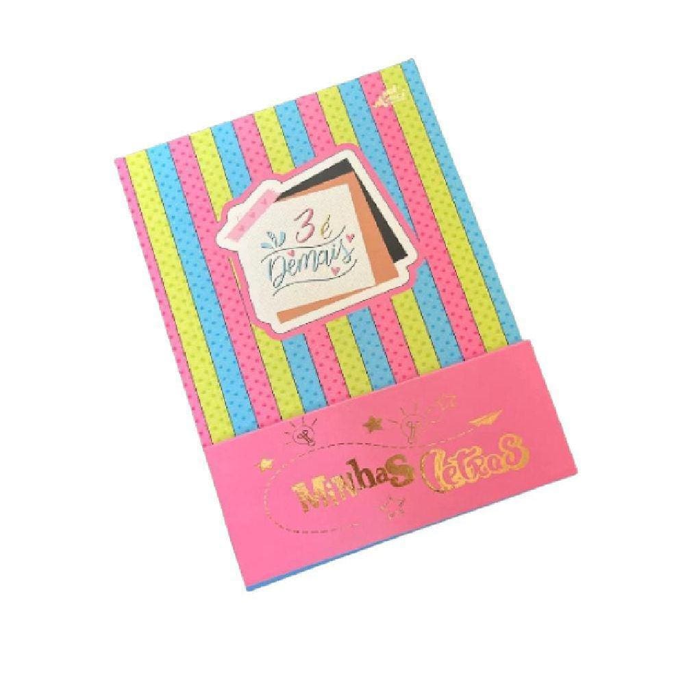 Bloco De Lettering A4 180G 3 E Demais 24Fls