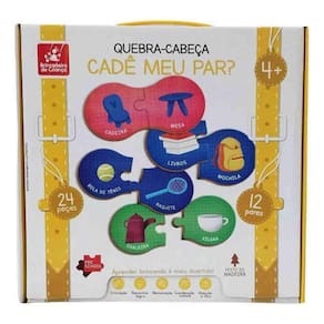 Jogo Cadê Meu Par 2280 Brincadeira De Criança