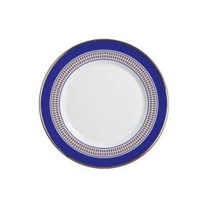 Pratos Cerâmica Branca 21cm - Jogo 6 - Ouro