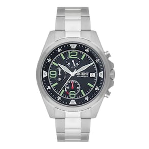 Relógio Orient Masculino Cronógrafo Prata 42mm