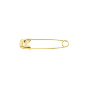 Alfinete Para Bebe Banhado A Ouro 18K