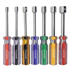Kit Jogo Chave Canhão Sextavada 7pçs 5MM À 11MM P/parafusos