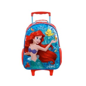 Mochila de Rodinhas 16 Pequena 40cm Ariel Xeryus 11490