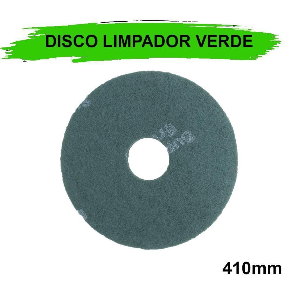 Disco Limpador Verde Plus 410 British Limpa Piso Enceradeira