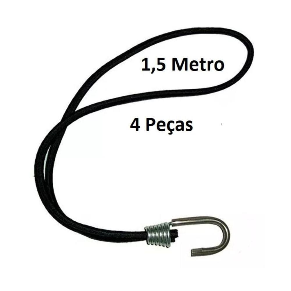 Elástico Corda Aranha 1,5m - Motoboy Capacetes - Dvsc