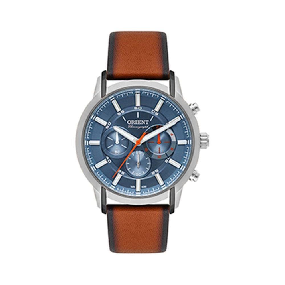 Relógio Orient Crono Azul - Mtscc047 A1Mx