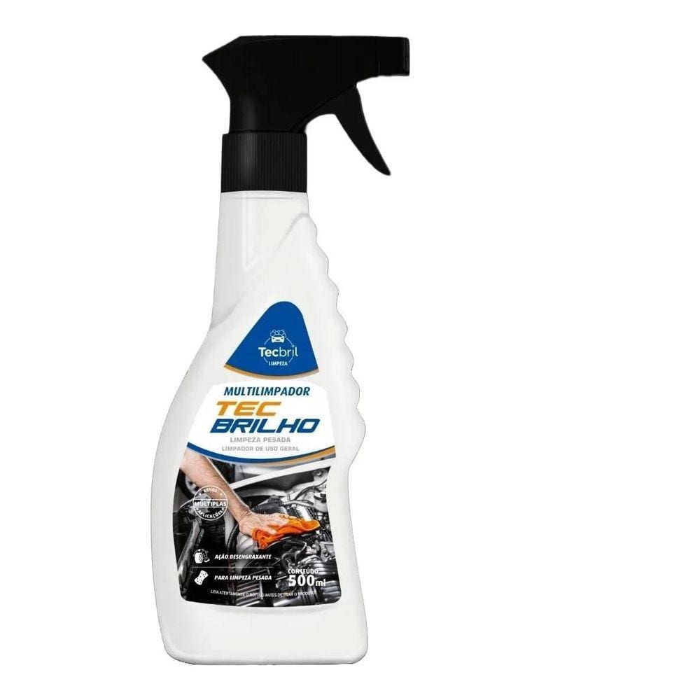 Carnauba Blend Spray Tecbril Multilimpador Limpeza Pesada