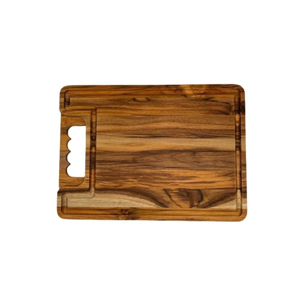 Tábua De Corte Churrasco Carnes Cozinha Alça Com Rebaixo