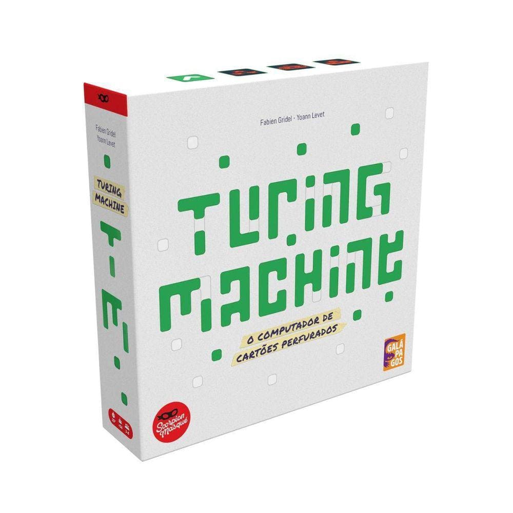 Jogo de Tabuleiro Turing Machine - Galápagos - 7 Mi Enigmas