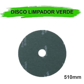 Disco Limpador Verde Plus 510 British para Pisos