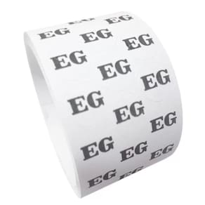 Etiqueta Adesiva Tamanho Eg 1,3 Cm Para Identificação Roupas