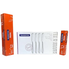 Kit Conjunto Talher Café Da Manhã 28 Peças - Tramontina