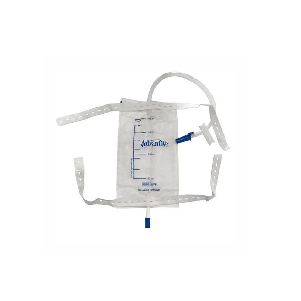 Coletor Urina Perna 750ml Advantive Transparente