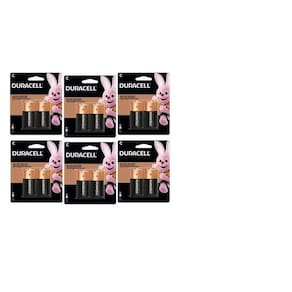 Kit 24 Pilhas Média C Duracell Lr14 Alcalina Longa Duração