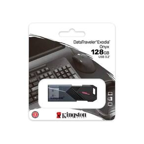 Pen Drive 128Gb Kingston Datatraveler Exodia Onyx Usb 3.2