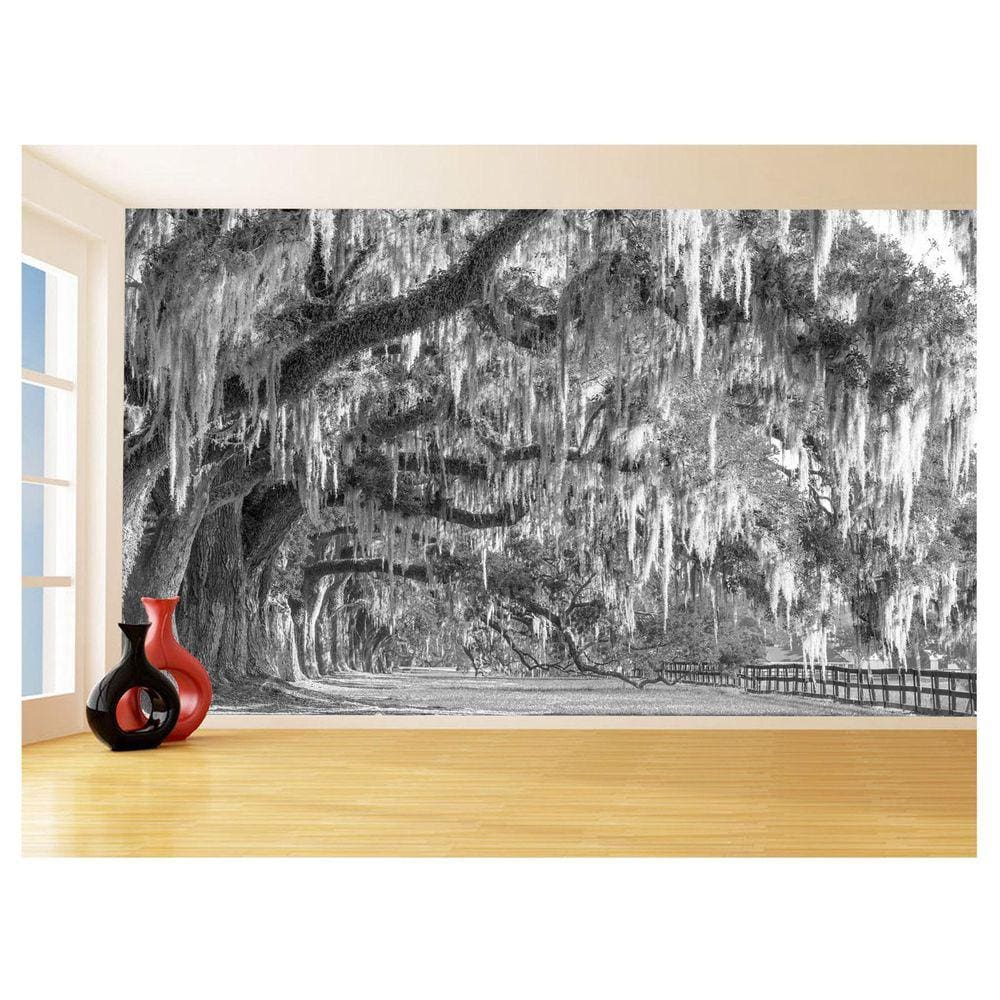 Papel De Parede 3D Estrada Caminho Paisagem 3,5M Nes127