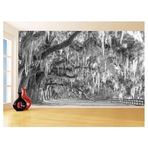 Papel De Parede 3D Estrada Caminho Paisagem 3,5M Nes127