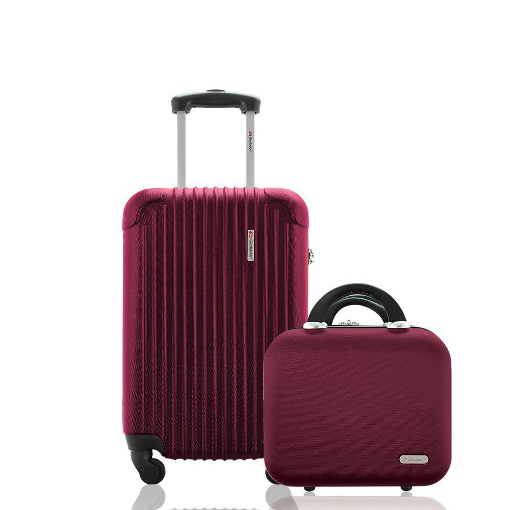 Kit Mala de Bordo mais Frasqueira Rígida ABS - Gladiador A2