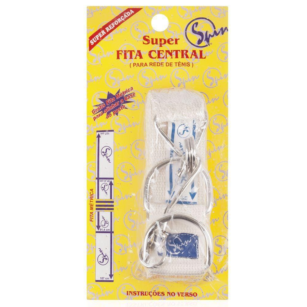 Fita Central para Rede De Tênis