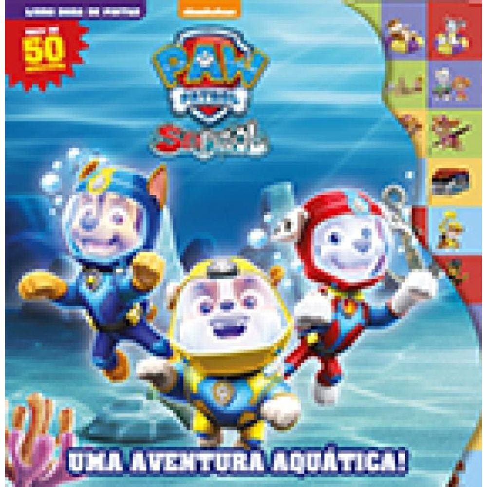 Patrulha Canina Livro Hora De Pintar