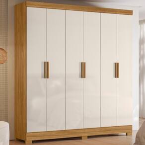 Guarda Roupa Casal 6 Portas 2 Gavetas Valença