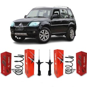 2 Amortecedor Molas Dianteira Pajero Tr4