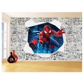 Papel De Parede 3D Heróis Página Quadrinhos Hq 3,5M Nhma185