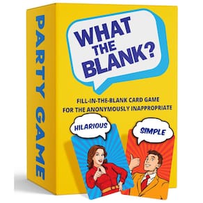Jogo de cartas Eleven 31 Decor What the Blank? para adultos
