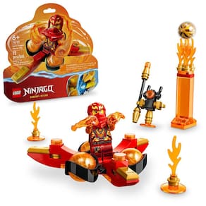 Brinquedo LEGO NINJAGO Kai`s Dragon Power Spinjitzu Flip 71777