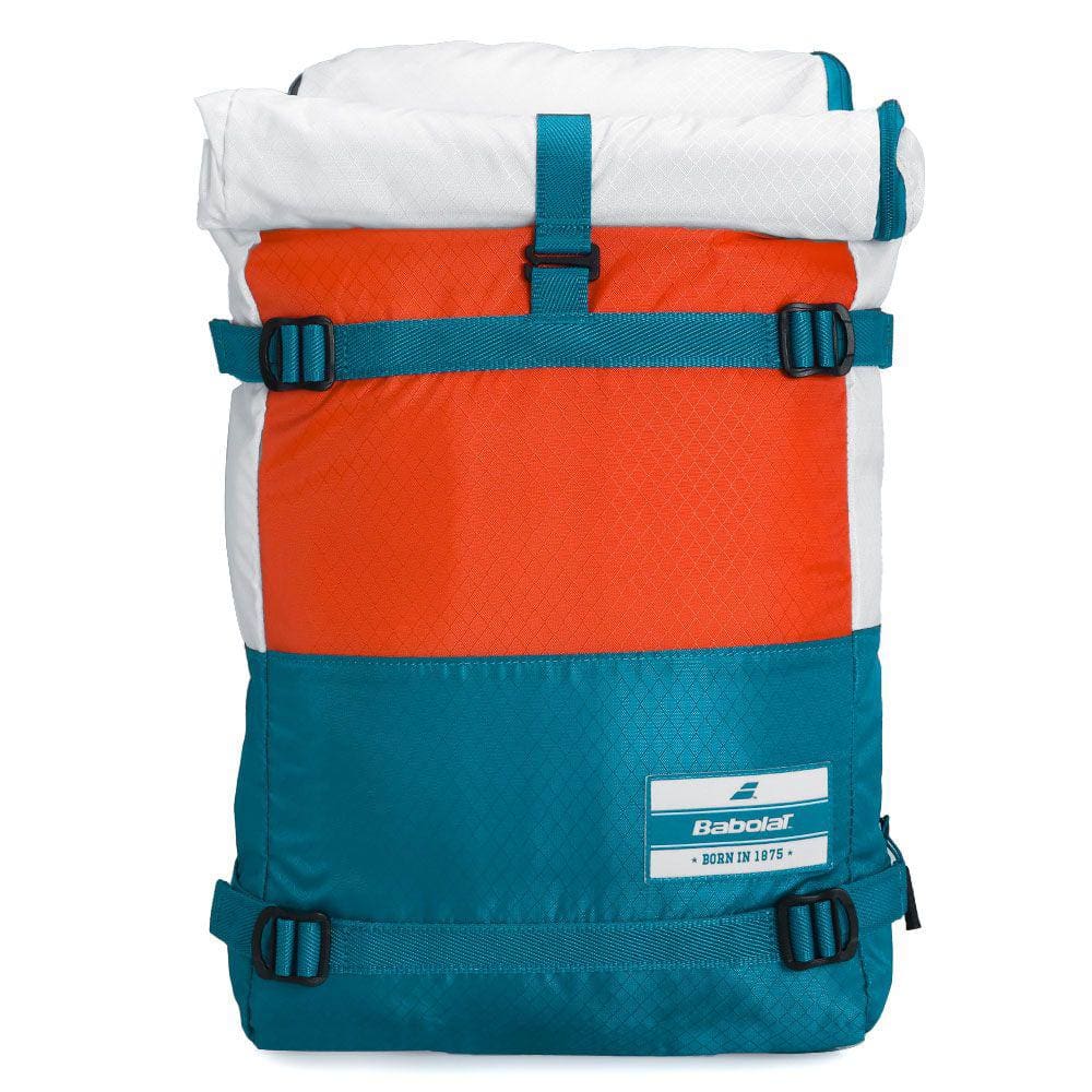 Mochila Babolat Evo 3+3 Laranja e Azul