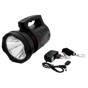 Lanterna Holofote Recarregável Super Led 30W P/ Fazenda A Prova D`Água 3 Modos Strobo