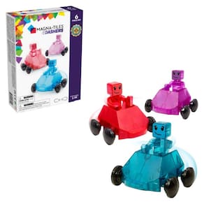 Conjunto de construção magnética MAGNA-TILES Dashers 6 peças