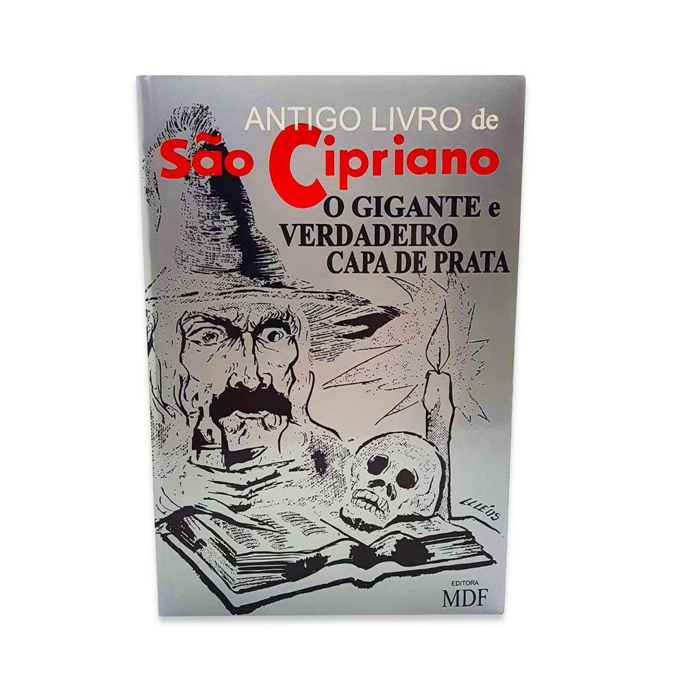 Antigo Livro São Cipriano o gigante verdadeiro Capa de Prata