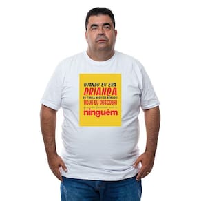 Camiseta Plus Size Masculina Algodao Frase Humorada Bebado Nao Faz Mal Com Abridor De Garrafa