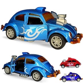 Carrinho Miniatura Abre As Portas Pneus De Borracha De Ferro