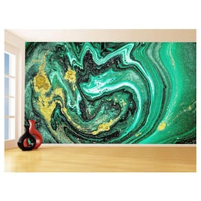 Papel De Parede 3D Estilo Marmore Tintas Cores 3,5M Mbr104