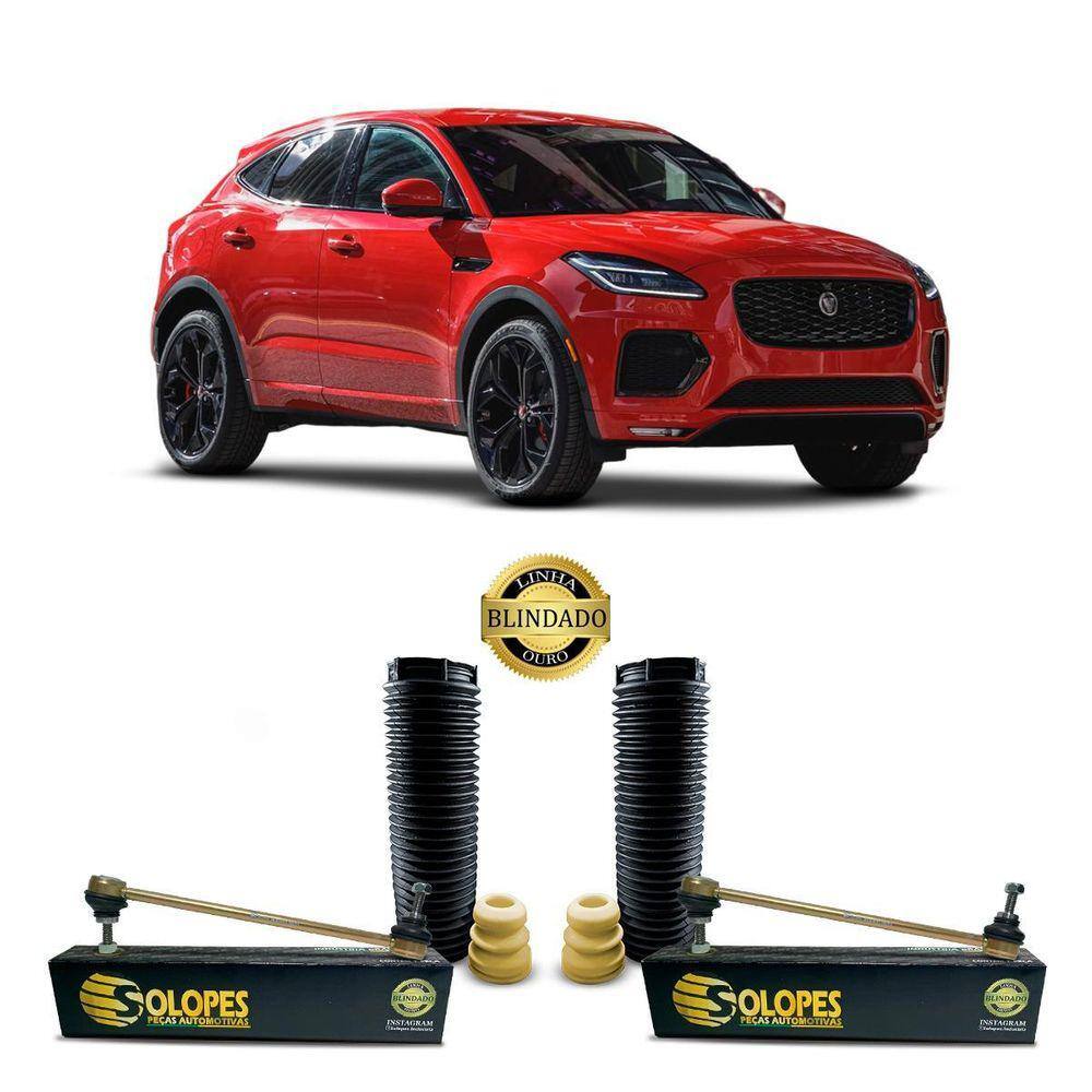 2 Kit Bieleta Dianteira P/Blindado Jaguar E-Pace 2021 A 2023