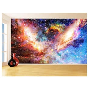 Papel De Parede 3D Espaço Estrelas Galáxia 3,5M Nsp141