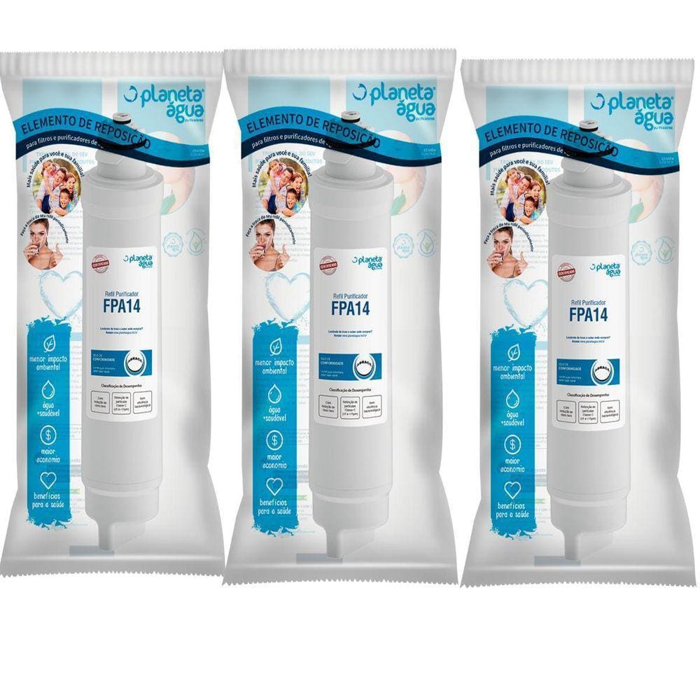 Refil Purificador Electrolux Pa21G Pa26G Pa31G Pe11B-Kit3 Un