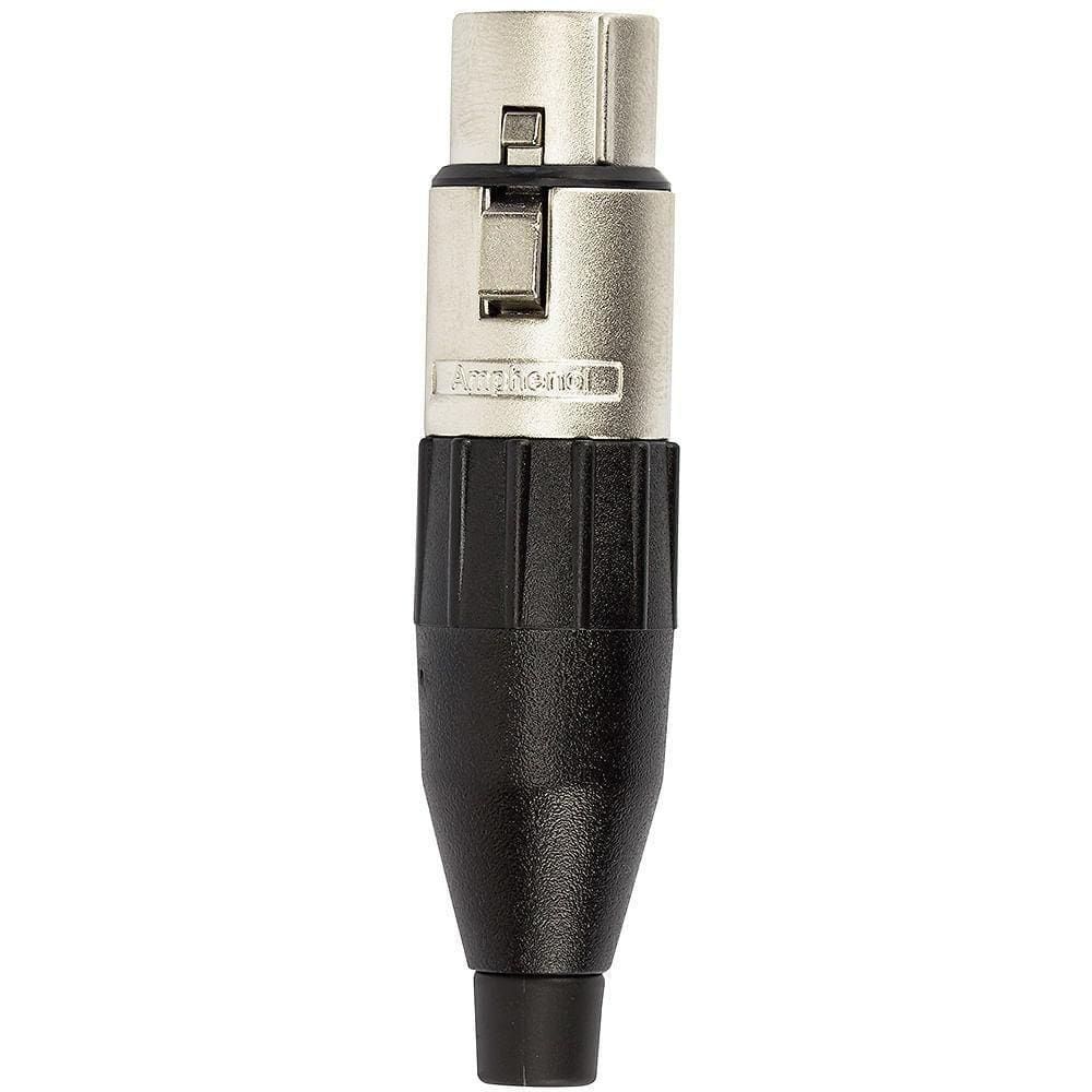 Conector Plug Xlr Fêmea Ac3F - Amphenol