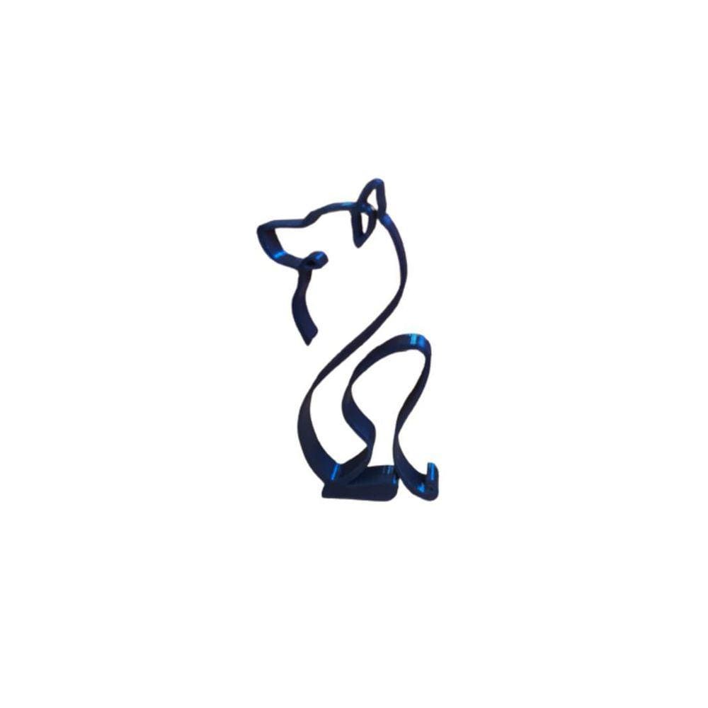 Objeto Decorativo Cachorro Pastor 2 Minimalista
