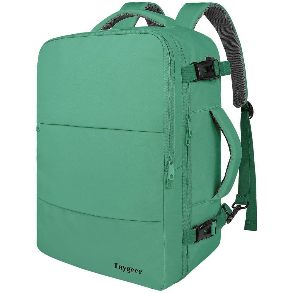 Mochila de viagem Taygeer para universitária de 15,6 polegadas com porta USB