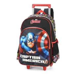 Mochila com Rodas Capitão América Maxlog